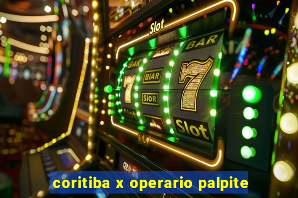 coritiba x operario palpite