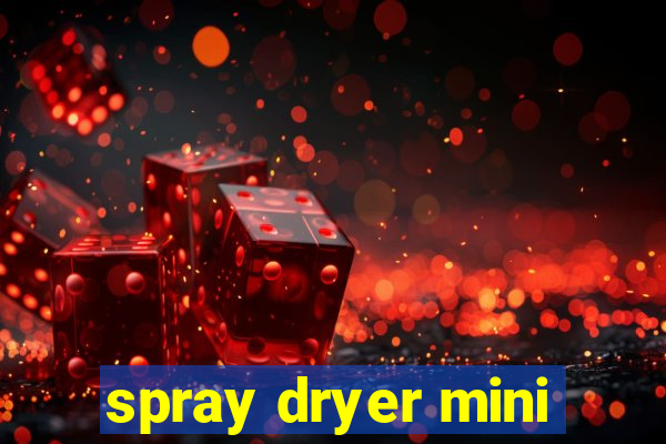 spray dryer mini