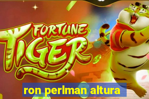 ron perlman altura