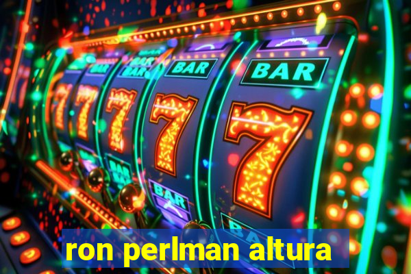 ron perlman altura