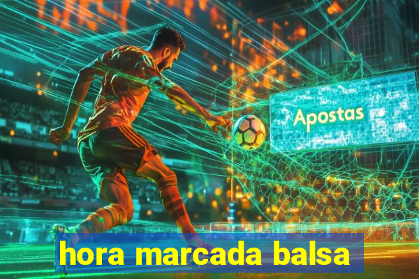 hora marcada balsa