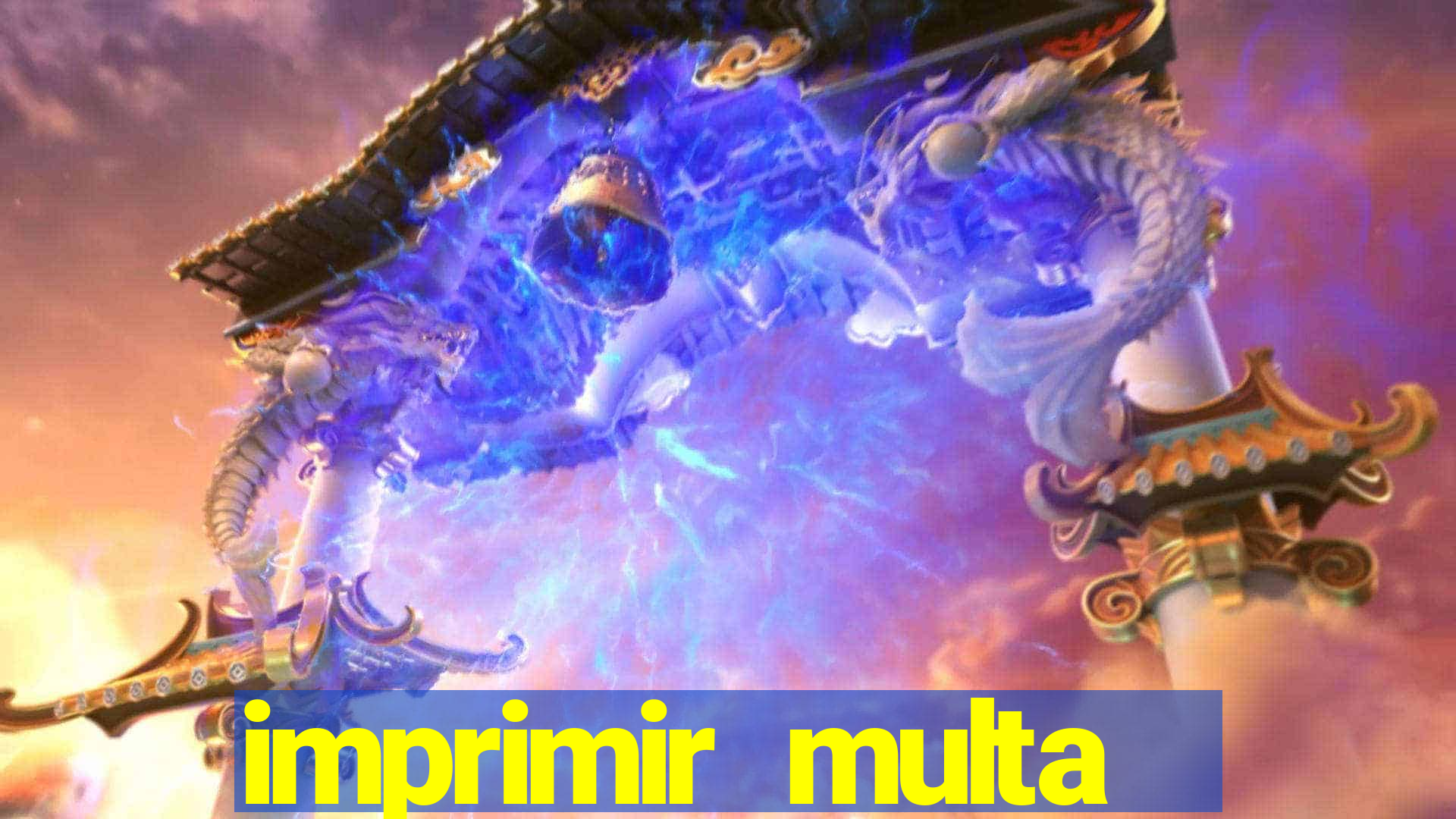 imprimir multa detran mg