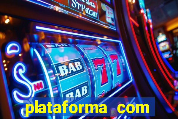 plataforma com chuva de dinheiro