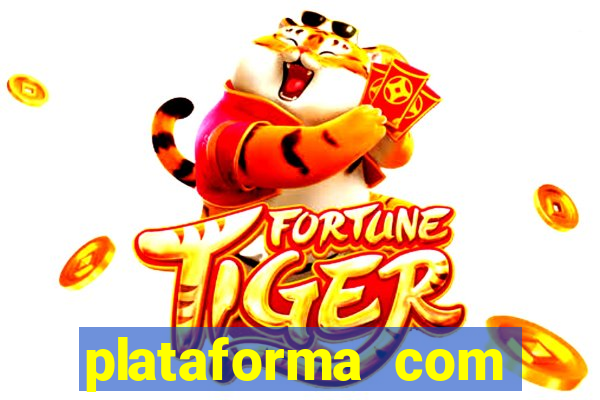 plataforma com chuva de dinheiro