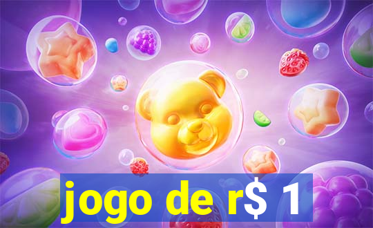 jogo de r$ 1