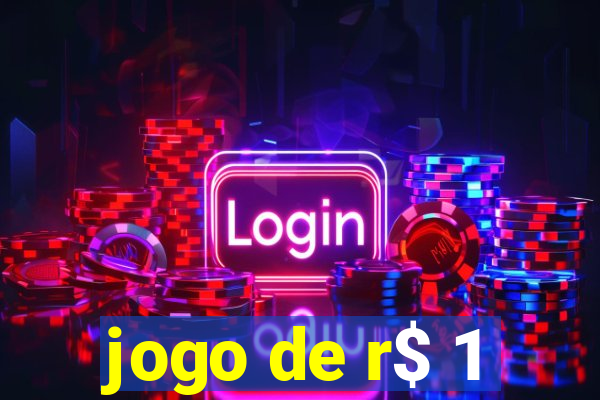 jogo de r$ 1