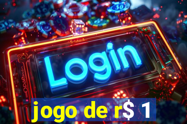 jogo de r$ 1