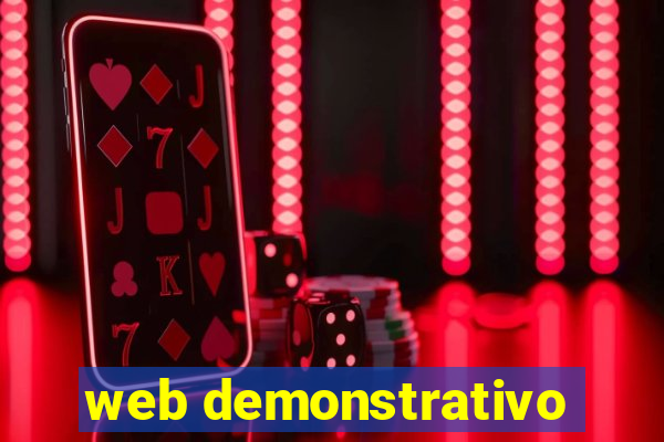 web demonstrativo