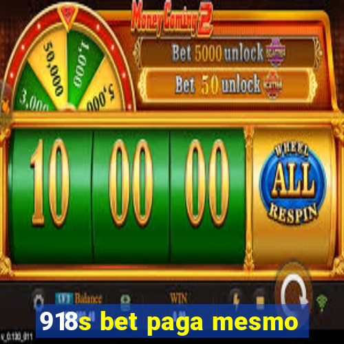 918s bet paga mesmo