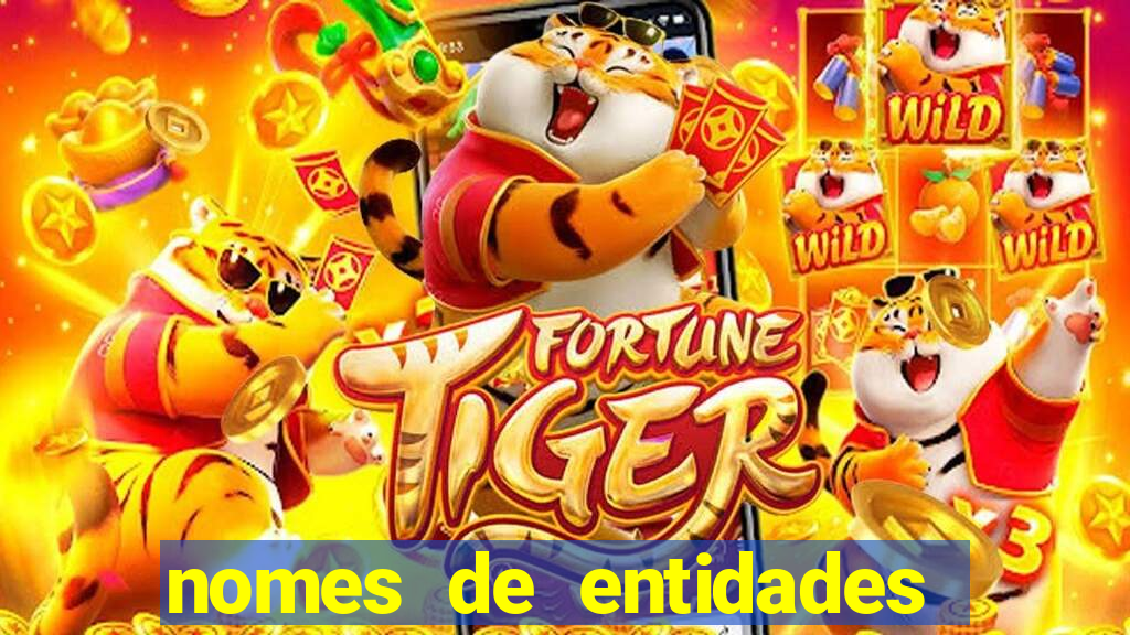 nomes de entidades do mal