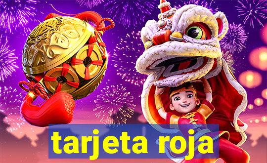 tarjeta roja