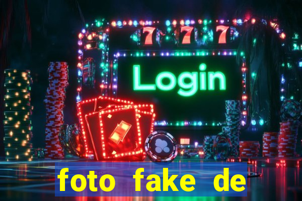 foto fake de menina cacheada