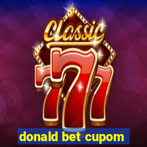 donald bet cupom