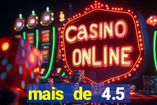 mais de 4.5 escanteios o que significa