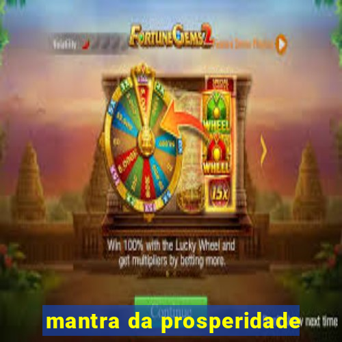 mantra da prosperidade