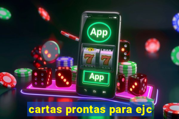 cartas prontas para ejc