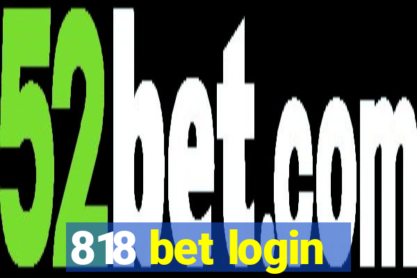 818 bet login