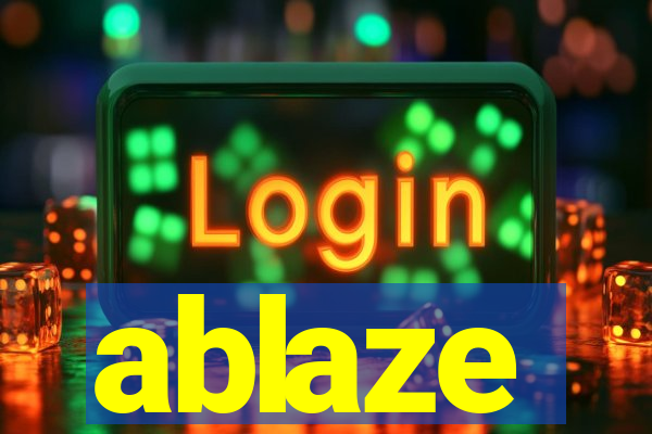 ablaze