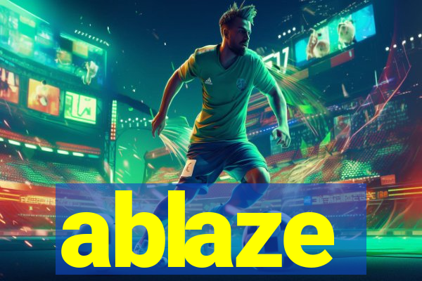 ablaze