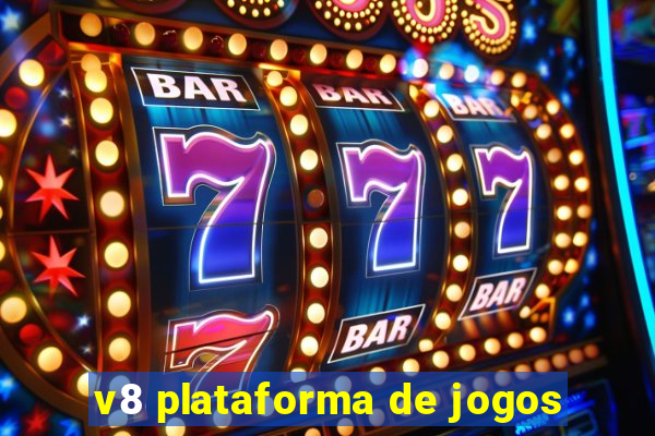 v8 plataforma de jogos