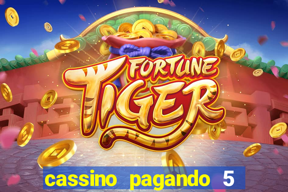cassino pagando 5 reais no cadastro