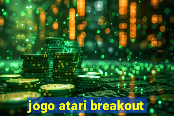 jogo atari breakout