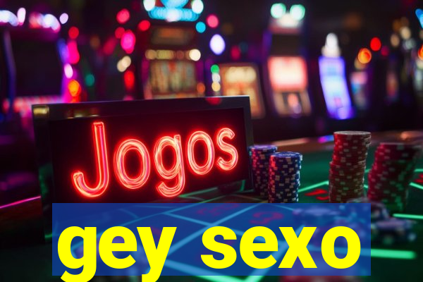 gey sexo