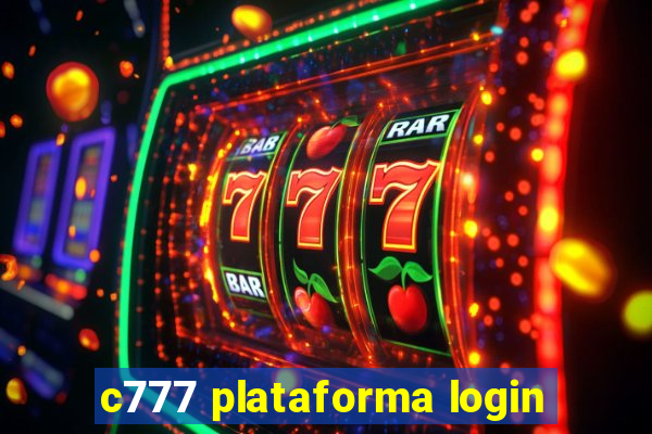 c777 plataforma login