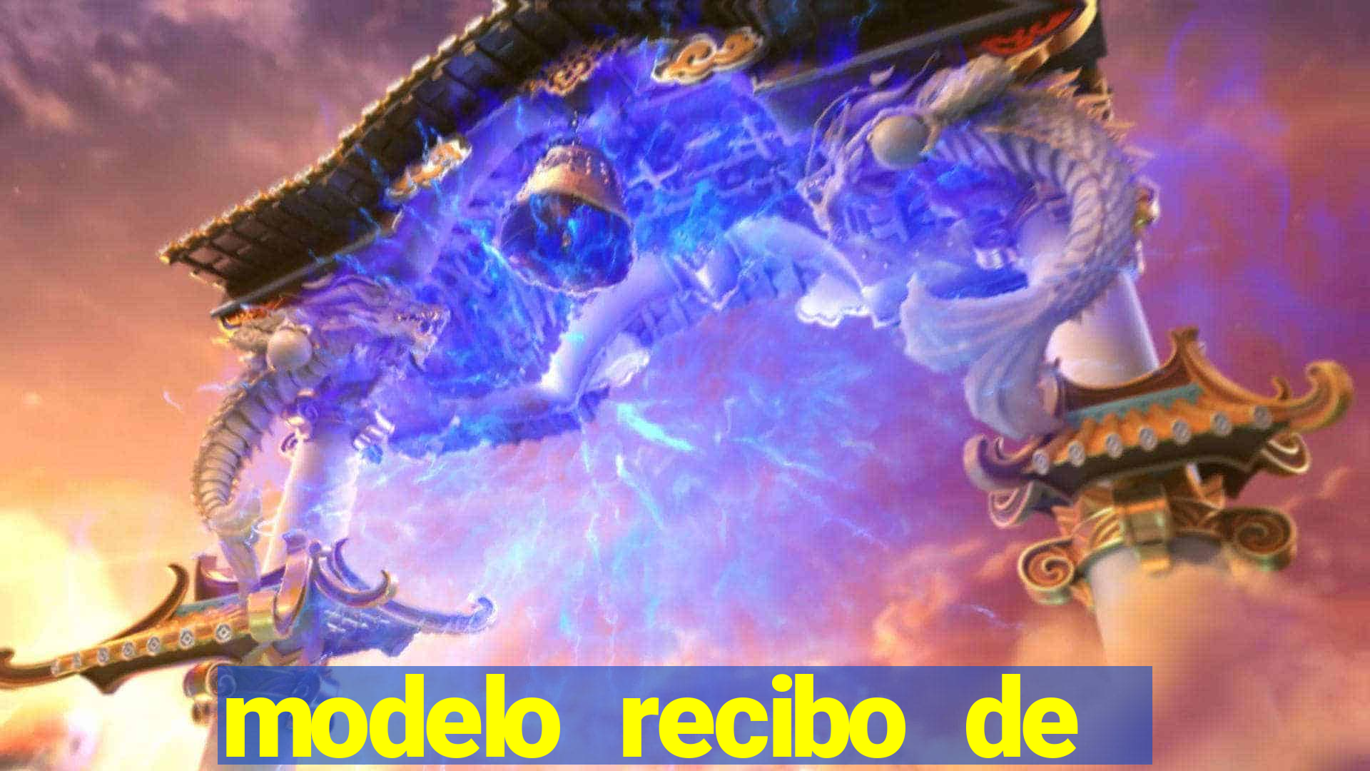 modelo recibo de pagamento word