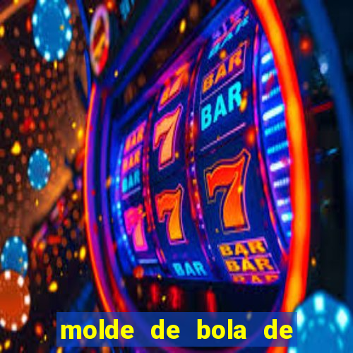 molde de bola de futebol para imprimir