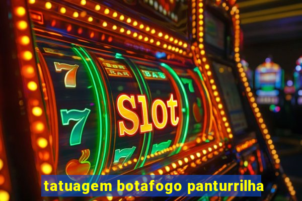 tatuagem botafogo panturrilha