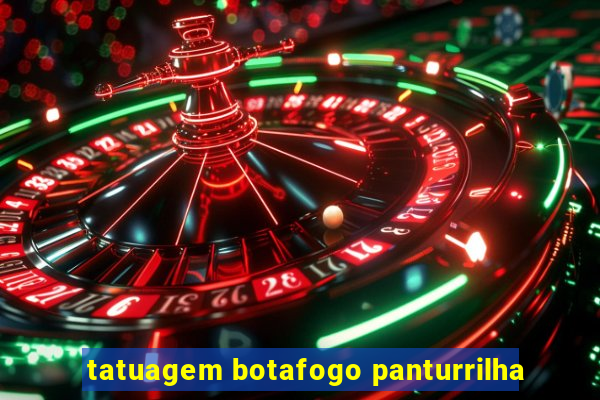tatuagem botafogo panturrilha