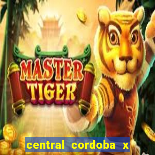 central cordoba x estudiantes palpite