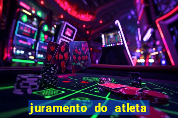juramento do atleta jogos internos