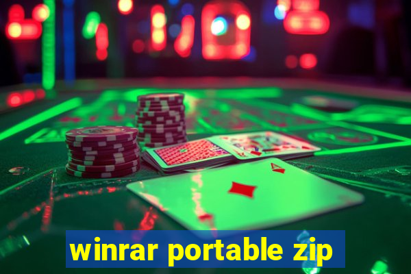winrar portable zip