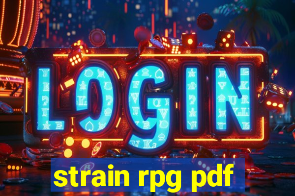 strain rpg pdf