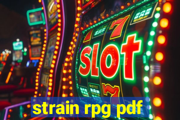 strain rpg pdf