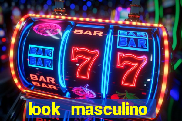 look masculino blazer cinza