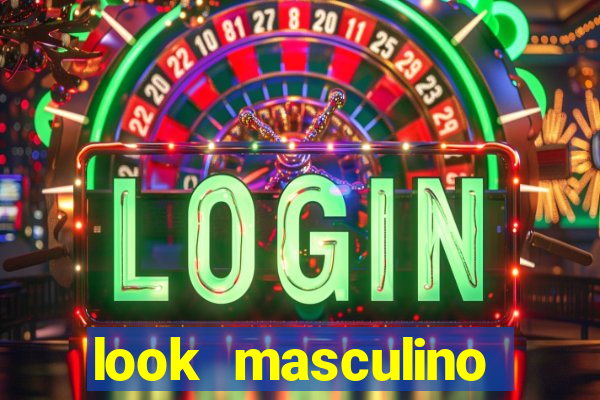look masculino blazer cinza