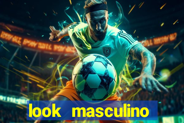 look masculino blazer cinza