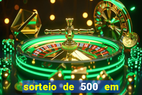 sorteio de 500 em cash toda segunda feira novibet