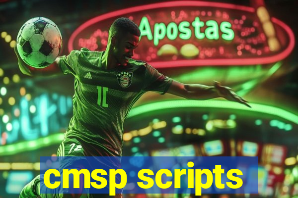 cmsp scripts