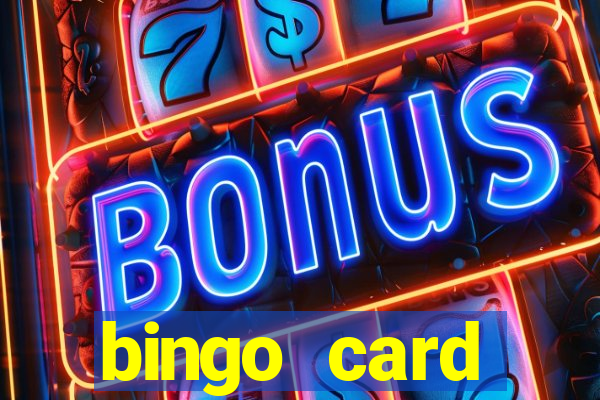 bingo card generator with pictures