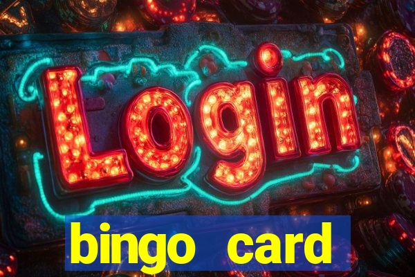 bingo card generator with pictures