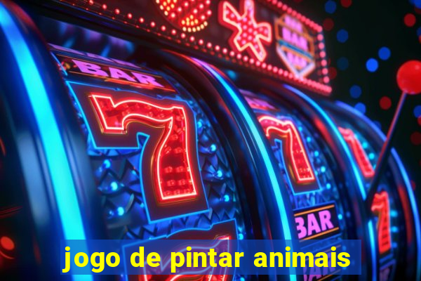jogo de pintar animais