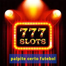 palpite certo futebol