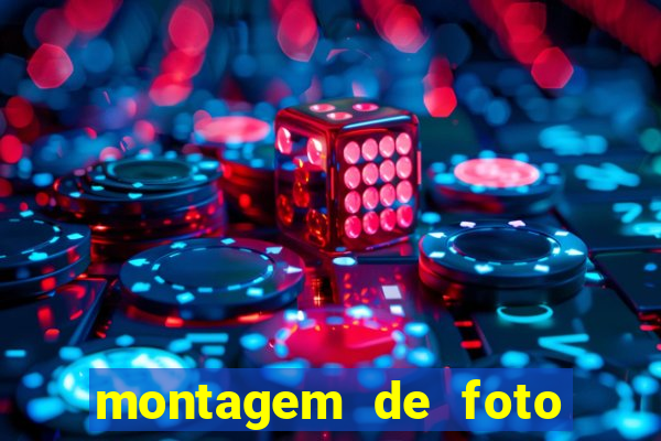 montagem de foto com simbolo do flamengo