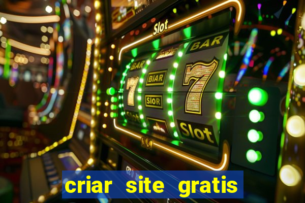 criar site gratis de jogos