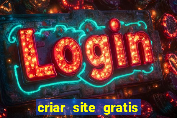 criar site gratis de jogos