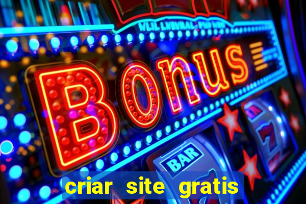 criar site gratis de jogos